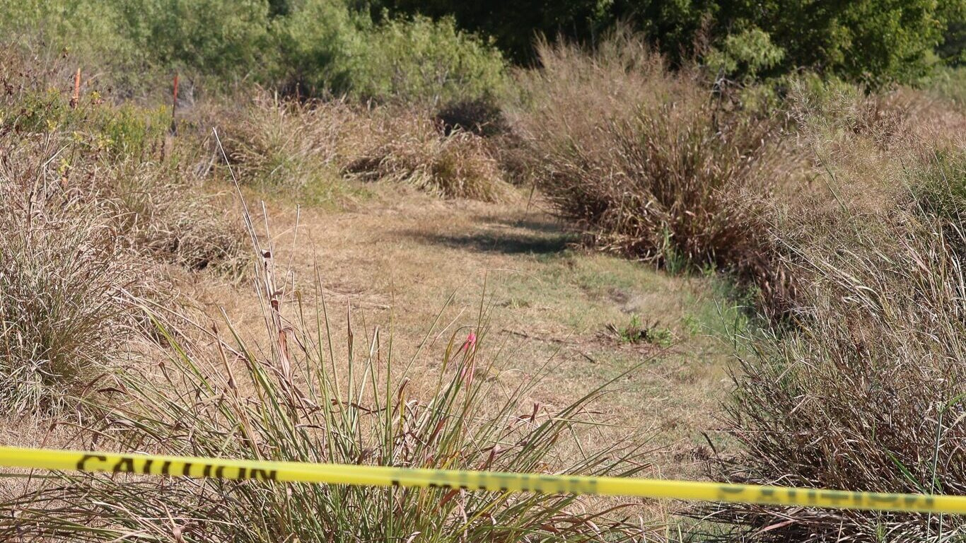 Pre-mitigation streambank instability and invasive vegetation in a TCEQ Critical Water Quality Zone in Austin Texas.